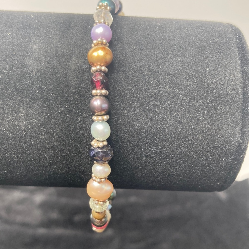 Dainty Petite Delicate Small Beaded Bracelet Multi Color